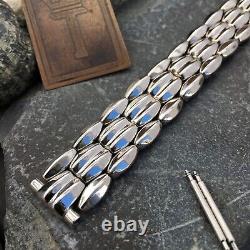 16mm 5/8 Stainless Steel New Old-Stock nos Apex USA 1950s Vintage Watch Band
