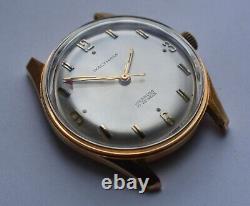 1960s WALTHAM Swiss 34mm Manual Wind Men Wristwatch Cal. AS/ST 1802/03 NOS RUNS