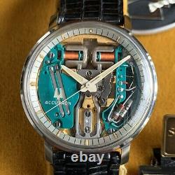 1972 Bulova Accutron Spaceview G Ref. 21036 214 NOS Investment Grade Watch