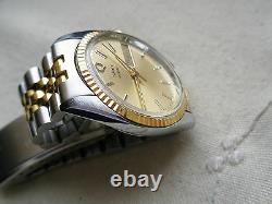 1978 New Old Stock Superb Rarest Timex President, Quartz, Gold/ Ss, Serviced