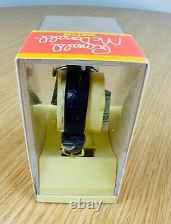 1980 NEW OLD Stock Vintage Criterion Ronald Mcdonald Swiss Made Watch