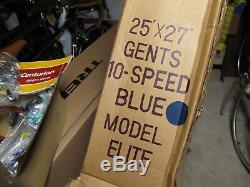 1981 Vintage Centurion Elite Road Bike NOS NEW Never Ridden. 25'' Blue
