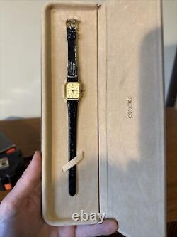 1986 NOS Seiko 1220 14k Women's Wrist Watch Vintage