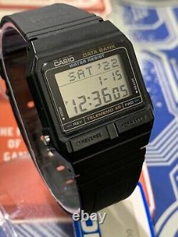 1987 Casio DB-31 Telememo 30 Module 871 Databank Watch Vintage NOS