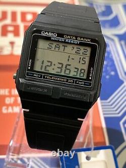 1987 Casio DB-31 Telememo 30 Module 871 Databank Watch Vintage NOS