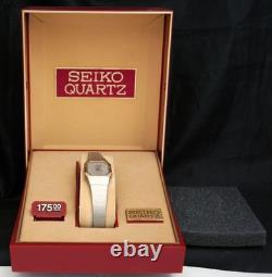 1990's SEIKO Two-Tone Ladies Hexagonal Quartz WATCH 2C21-5409 New Old Stock HTF