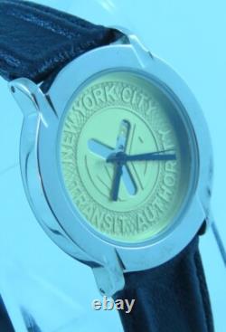 1991 Bulova Caravelle New York City Subway Token Watch New Old Stock