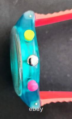 1991 Vintage Swatch Watch FLASH ARROW SCL100 Chrono New Old Stock