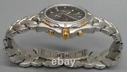 1996 NEW-Old-Stock Vintage SEIKO 7T32-6H39 Sports 100 CHRONO Watch MSRP $499.95