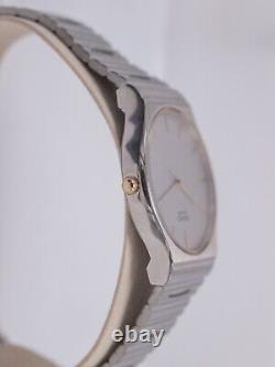 1997 NOS Seiko 5y31-8019 Men's Quartz 32mm Two Tone Bracelet Dress Watch