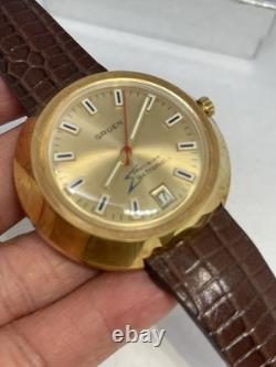 2 NOS Gruen Electronic Men's Wrist Watch with BOX 1 Work 1 Not