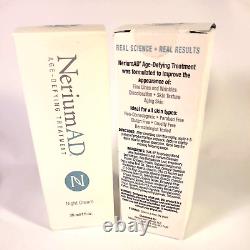 2 NOS (new old stock) Nerium AD Night Cream Age Defying Treatment 1 Fl Oz sealed