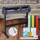 34 Vinyl Cutter / Plotter, Sign Cutting Machine withSoftware+3 Blades&LCD screen