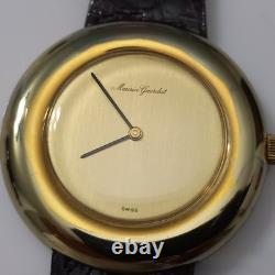 44 MM Nos 1970's Maurice Guerdat Model 3250 Manual Wind Swiss Watch