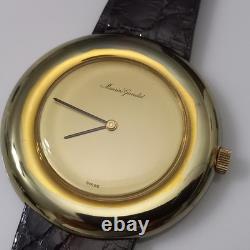 44 MM Nos 1970's Maurice Guerdat Model 3250 Manual Wind Swiss Watch