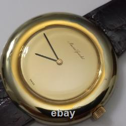 44 MM Nos 1970's Maurice Guerdat Model 3250 Manual Wind Swiss Watch