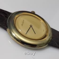 44 MM Nos 1970's Maurice Guerdat Model 3250 Manual Wind Swiss Watch