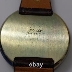 44 MM Nos 1970's Maurice Guerdat Model 3250 Manual Wind Swiss Watch