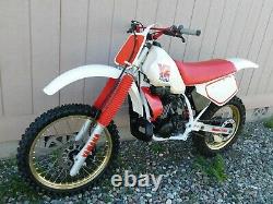 87 Yamaha YZ490T YZ IT 490 T Vintage MX MotoCross ALL ORIGINAL Restored to NOS