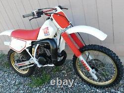 87 Yamaha YZ490T YZ IT 490 T Vintage MX MotoCross ALL ORIGINAL Restored to NOS