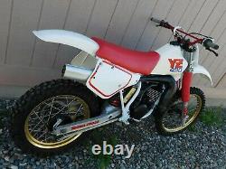 87 Yamaha YZ490T YZ IT 490 T Vintage MX MotoCross ALL ORIGINAL Restored to NOS