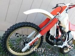 87 Yamaha YZ490T YZ IT 490 T Vintage MX MotoCross ALL ORIGINAL Restored to NOS