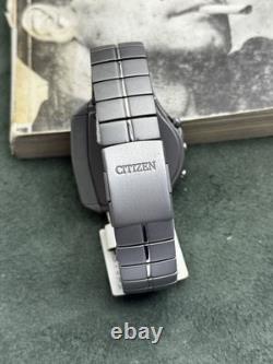 90's New Old Stock Citizen Eco-drive titanium 8417-522838 TA Radio controlled