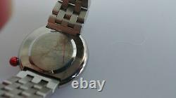 ALAIN SILBERSTEIN KLOK WATCH GOLF with 2 steel bracelets. New Old Stock