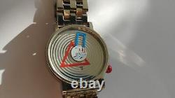ALAIN SILBERSTEIN WATCH with very rare round seconds hand. NEW OLD STOCK