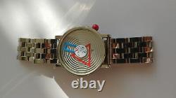 ALAIN SILBERSTEIN WATCH with very rare round seconds hand. NEW OLD STOCK