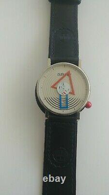 ALAIN SILBERSTEIN WATCH with very rare round seconds hand. New Old Stock Perfect