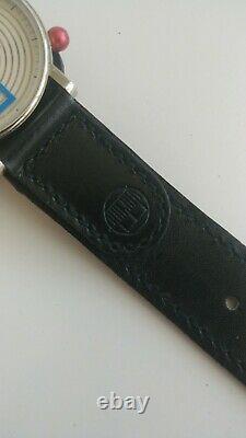 ALAIN SILBERSTEIN WATCH with very rare round seconds hand. New Old Stock Perfect