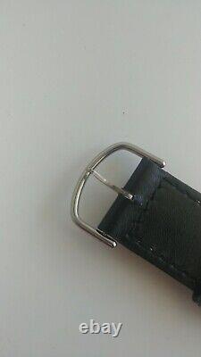 ALAIN SILBERSTEIN WATCH with very rare round seconds hand. New Old Stock Perfect