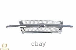 All Chrome Front Grille Grill For 03-06 Chevy Silverado Pick up Truck 1500 New