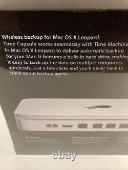 Apple Time Capsule, 500 GB New Old Stock Sealed Box + Wrapper Mac READ