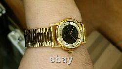 Authentic Allwyn 17 Jewels Manual Wind Men's Golden Dial NEW OLD STOCK Vintage
