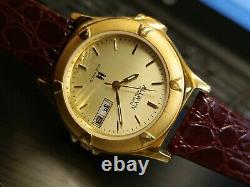 Authentic Allwyn 21 Jewels Automatic Day Date NOS NEW OLD STOCK 6319 Cal. Seiko