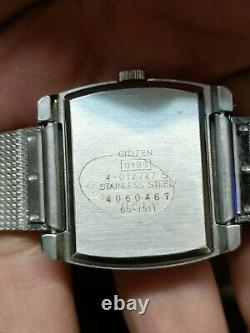 Authentic Citizen 21 Jewels Manual Wind 0100 Men's Vintage Watch NEW OLD STOCK