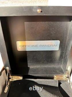 Authentic NEW OLD STOCK Panerai wood watch box