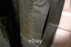 BARBOUR- A200 BORDER WAX COTTON JACKET- NEW OLD STOCK With TAGS -SAGE -MADE @UK-36