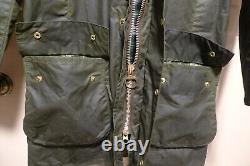 BARBOUR- A200 BORDER WAX COTTON JACKET- NEW OLD STOCK With TAGS -SAGE -MADE @UK-36