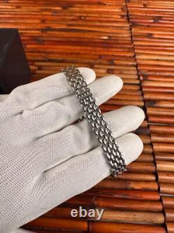 BULOVA Ladies Diamond Bezel Watch Stainless 6.5 Bracelet C8671242 New Old Stock