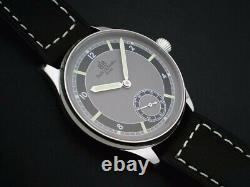 Bailly&banks Nibbio Aviator Sector Dial Nos Pilot Vintage No Iwc B-uhr Laco