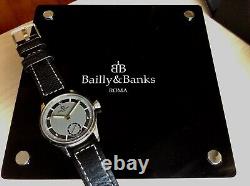 Bailly&banks Nibbio Aviator Sector Dial Nos Pilot Vintage No Iwc B-uhr Laco