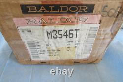 Baldor M3546T 3 Phase 1HP Motor 208-230/460V, 1725RPM New Old Stock withBox USA
