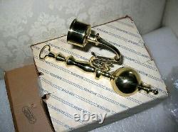 Baldwin Brass Ball Sconce New Old Stock In Box