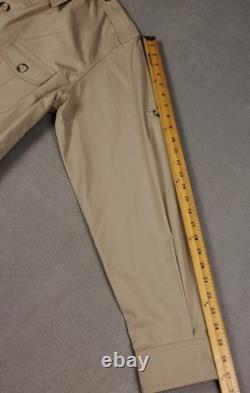 Banana Republic Vtg New Old Stock Mens Safari Jacket Coat Beige Tan Khaki Sz 44L