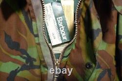 Barbour- A90 Camouflage Wax Cotton Jacket- New Old Stock With Tags 42 Rare