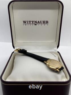 Beautiful New Old Stock Wittnauer Ladies Dress Watch With Cabochon Crown