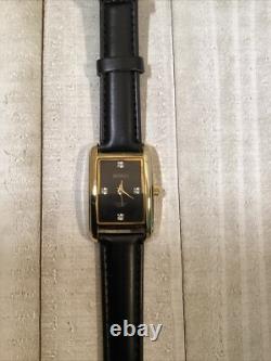 Benrus womens watch PIM351L New Old Stock Japan Diamond Quartz Movement Read